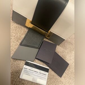 PRADA City Calf Ribbon Bag Black